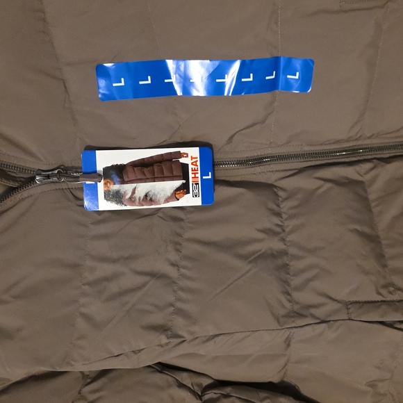 32 Degrees Women's Brown Puffer Jacket - Picture 2 of 4